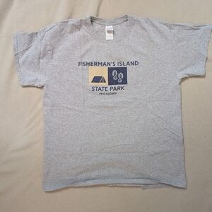 Michigan State Parks Fisherman's Island Lg Tee
